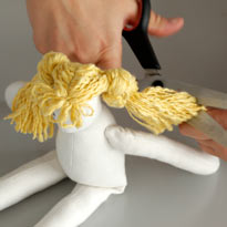 Кукла "Школьница". Шаг 13