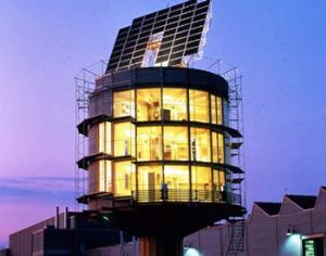 В Германии построили дом, собирающий свет