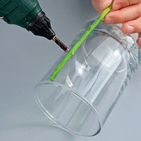 Вазочка из веток. Шаг 2