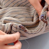 Гамак для котенка. Шаг 7