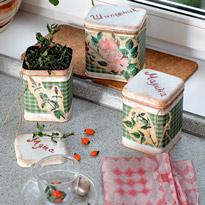 Баночки для трав. Мастер-класс