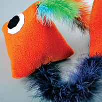 Марионетка "Страус". Шаг 4