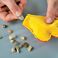 Марионетка "Страус". Шаг 5