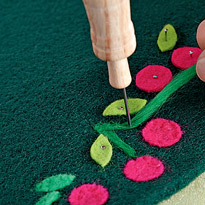 Подставка и кольцо из фетра. Шаг 3