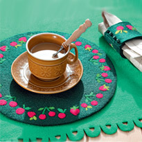 Подставка и кольцо из фетра. Шаг 5