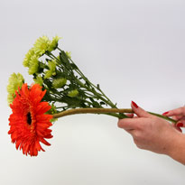 Осенний букет. Шаг 3