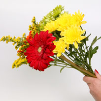 Осенний букет. Шаг 5