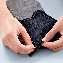 Тряпичная кукла "Кошка в одежке". Шаг 2