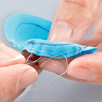 Тряпичная кукла "Кошка в одежке". Шаг 4