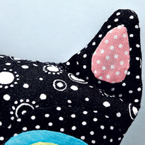 Тряпичная кукла "Кошка в одежке". Шаг 8