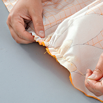 Подушка Тыква своими руками. Шаг 4