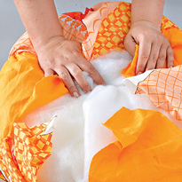 Подушка Тыква своими руками. Шаг 5