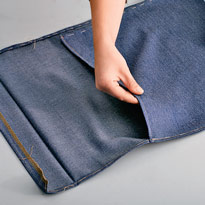 Сумка с аппликацией для журналов. Шаг 2