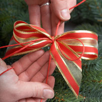 Рождественский венок. Шаг 2