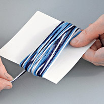 Зеркало с помпонами. Шаг 5