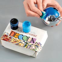 Елочные шары. Шаг 1