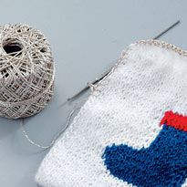 Вязаные мешочки для подарков. Шаг 3