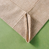 Новогодняя салфетка с кружевом. Шаг 1