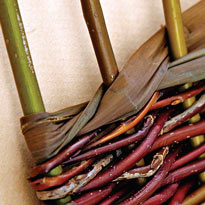 Рождественский плетеный ангел. Шаг 3