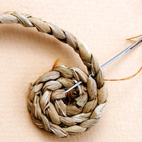 Рождественский плетеный ангел. Шаг 5