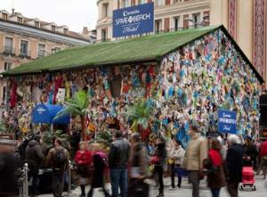 В Мадриде построили отель из мусора