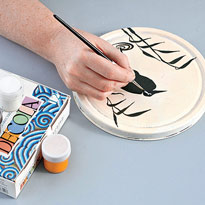 Коробки для мелочей "Цапли". Шаг 6