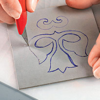 Коробочки с объемным декором. Шаг 2