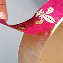 Коробка "Французские лилии". Шаг 2