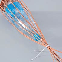 Плетеная бутылочница . Шаг 10