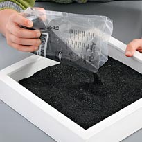 Миниатюрный сад камней суисэки. Шаг 6