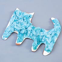 Кошка-открытка. Шаг 1