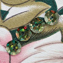 Панно с пайетками. Шаг 2