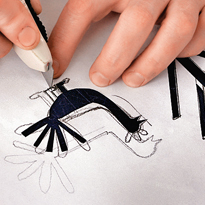 Вазочка в русском стиле. Шаг 1