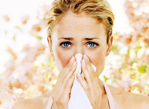Аллергия на пыльцу, насморк