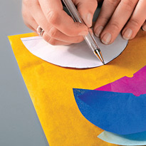 Весенняя садовая гирлянда. Шаг 1 Весенняя садовая гирлянда. Шаг 1