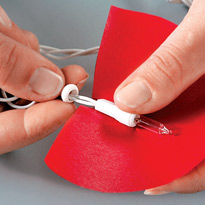 Весенняя садовая гирлянда. Шаг 2 Весенняя садовая гирлянда. Шаг 2