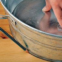 Дачный умывальник в деревенском стиле. Шаг 4