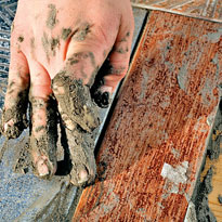 Дачный умывальник в деревенском стиле. Шаг 14