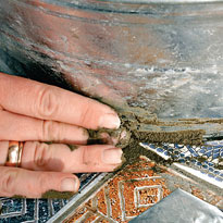 Дачный умывальник в деревенском стиле. Шаг 19