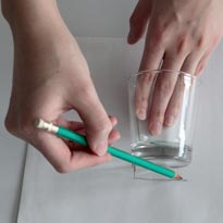 Роспись по стеклу: подсвечник. Шаг 1