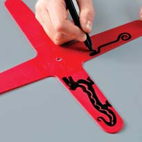 Роспись бумеранга. Шаг 5 Роспись бумеранга. Шаг 5