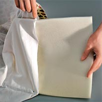 Хлебница из ткани в деревенском стиле. Шаг 2