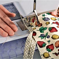 Хлебница из ткани в деревенском стиле. Шаг 4