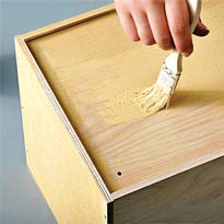 Комод для рукоделия Ягодный домик. Шаг 3