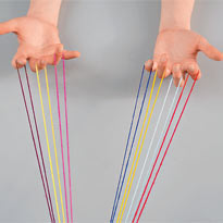 Тесьма для волос. Шаг 3