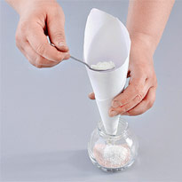 Рисунки из песка и соли. Шаг 3