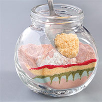 Рисунок из песка Верблюд. Шаг 1