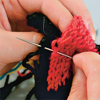 Сумка Цветы и листья. Шаг 1