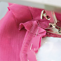 Сумка Цветы и листья. Шаг 3