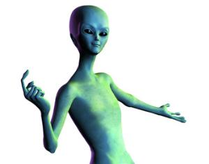 В России появился первый памятник инопланетянину